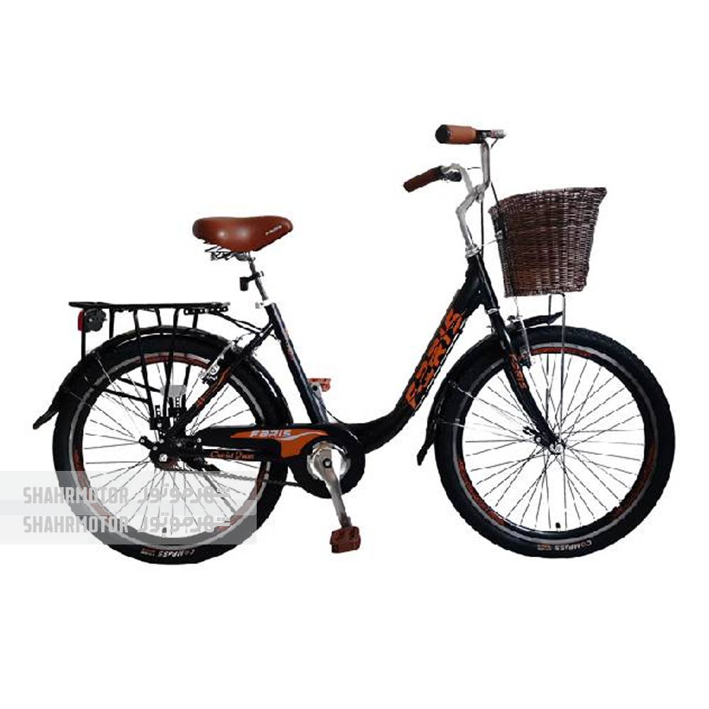 دوچرخه شهری فاریس مدل chariot queen سایز 24 دوچرخه شهری فاریس مدل chariot queen سایز 24